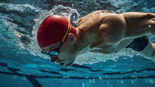 Swimmer at Zarya Wellness